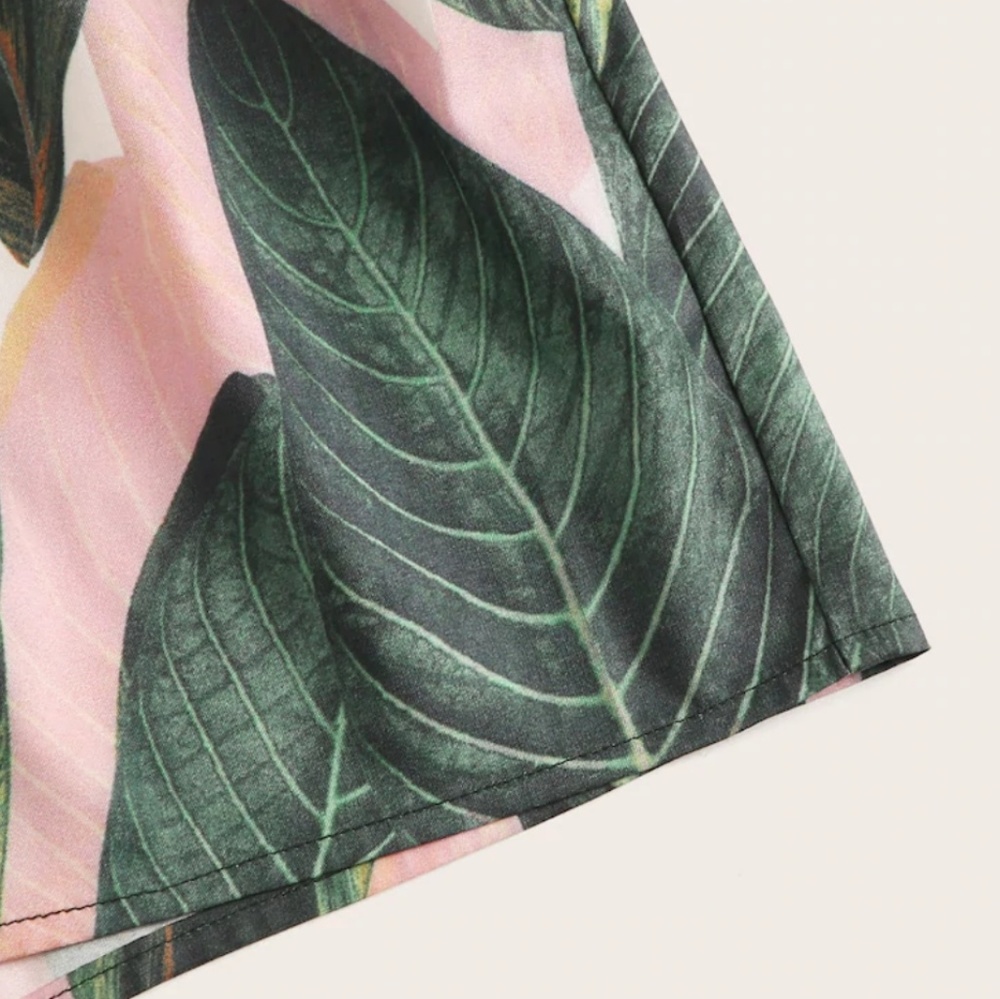 Boho Tropical print romper - Picture 2 of 6